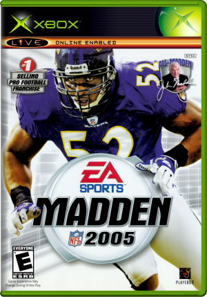Madden NFL 2005 (USA) 2D Box Front